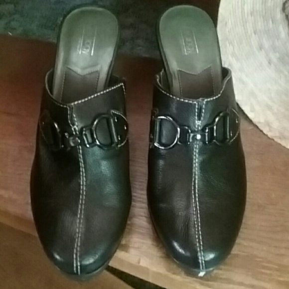 Genuine leather clogs aerology - Picture 2 of 6